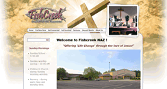 Desktop Screenshot of fishcreeknaz.org